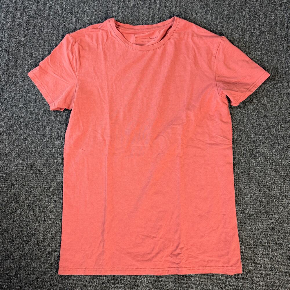 Vintage Y2k Alphalete Short Sleeve Crew Neck Orange Basic Men's Workout Tee M